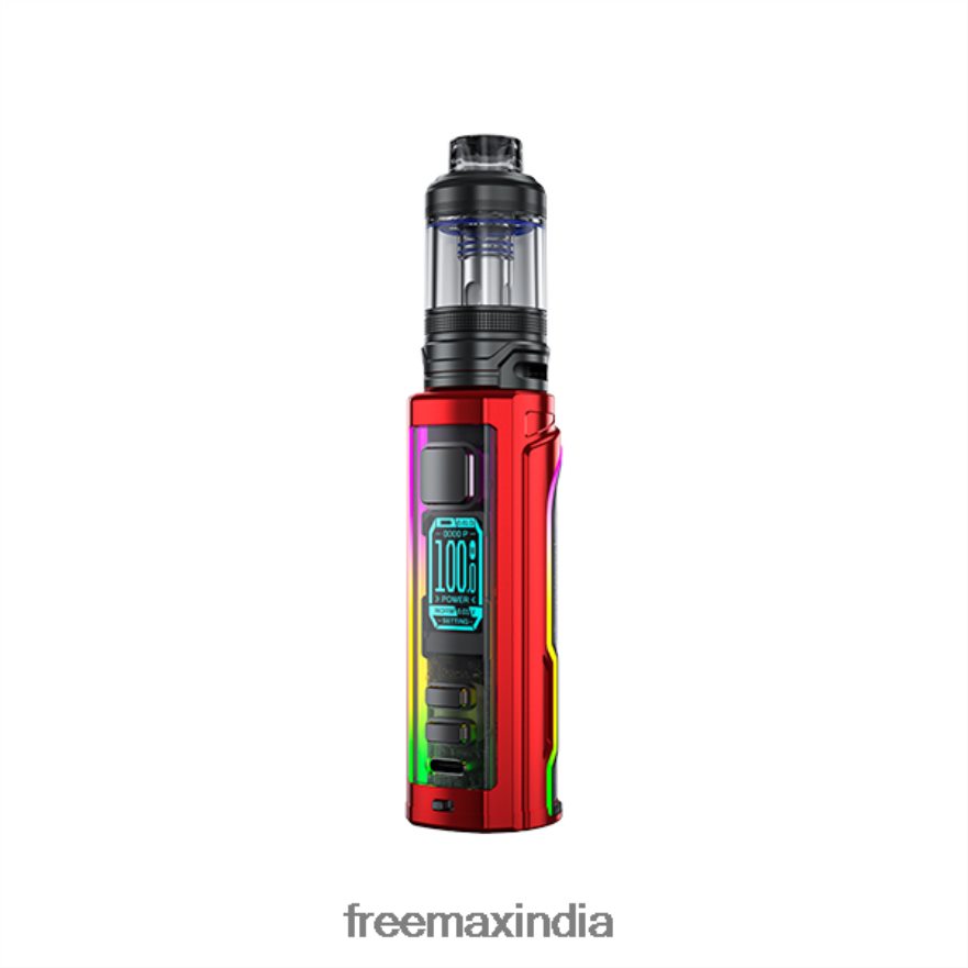 FreeMAX MARVOS DF2L8R123 X PRO 100W KIT Red | Freemax Vape India