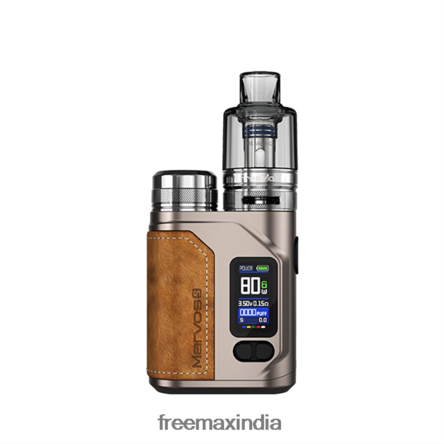 FreeMAX MARVOS DF2L8R40 S 80W KIT Gunmetal-Yellow | Freemax Flavormax